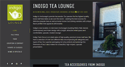 Desktop Screenshot of indigotealounge.com